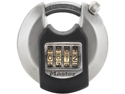 Masterlock Hangslot + Combinatieslot M40EURDNUM 70mm