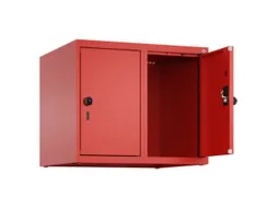 opzetkast,v. locker,2vak.,vak B 300mm,HxBxD 500x600x500mm,draaigrendel