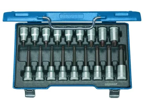 GEDORE ITX 19 LKP Schroevendraaierset 1/2 inch 18-delig TX T20-60