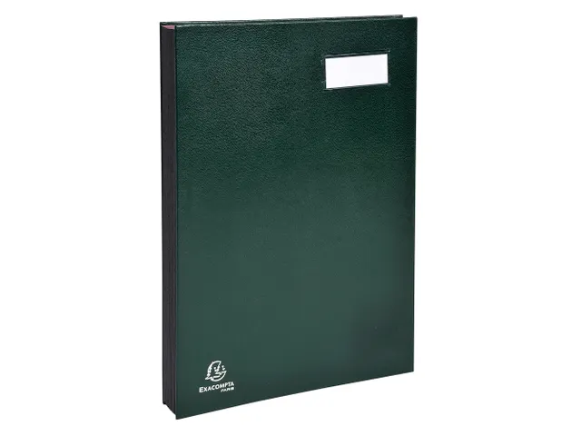 Handtekenmap 20 Indelingen groen