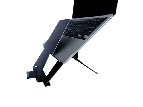 Laptopstandaard R-Go Riser Documenthouder Zwart