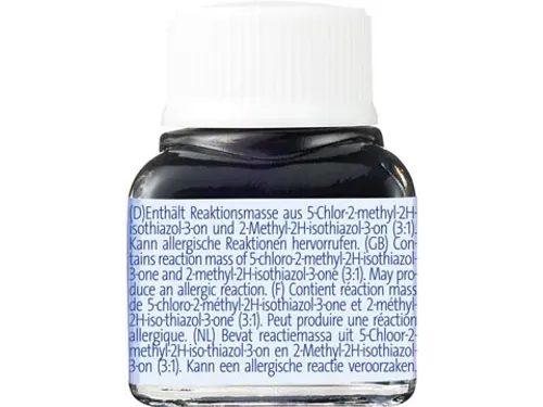 Oost-Indische inkt zwart, flesje van 10 ml