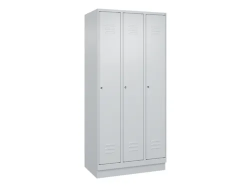 locker voor scheiding van kleding,HxBxD 1950x900x500mm,3vak
