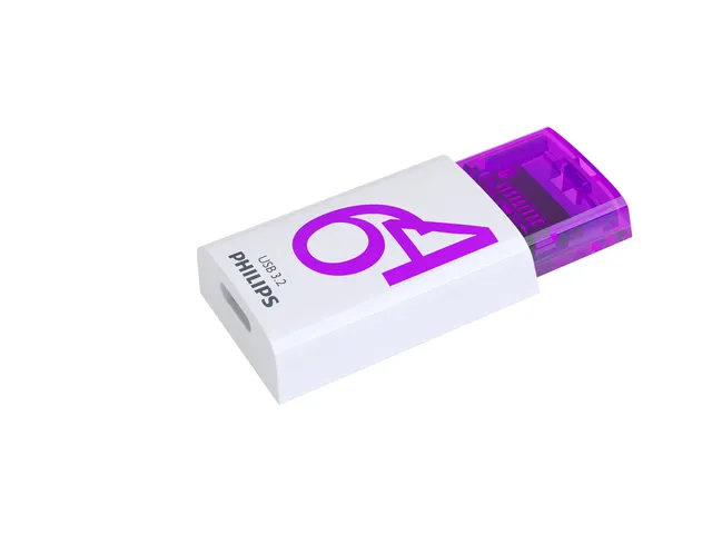 USB stick 3.2 Philips Click USB-C 64GB paars