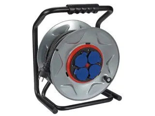 Professionele Neopreen Kabelhaspel Met Anti Twist 40m - 1