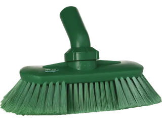 Hygiene 7067-2 Hoekverstelbare Borstel Watertoevoer Groen - 1