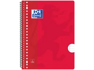 Collegeblok Oxford Scribzee A4 23-Gaats Lijn 80Vel Assorti - 5