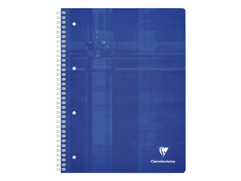 Collegeblok Clairefontaine Studium A4+ ruit 5x5mm 4-gaats 80 pagina's