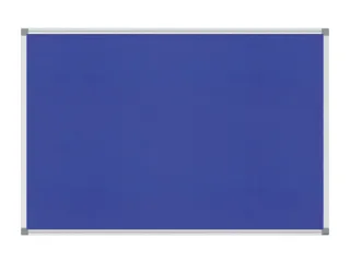 Prikbord MAULstandaard 90x120cm Textiel Blauw - 1