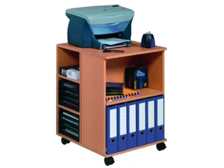 bijzetkast,HxBxD 748x528x592mm,beuken,6niveaus,2 OH - 3