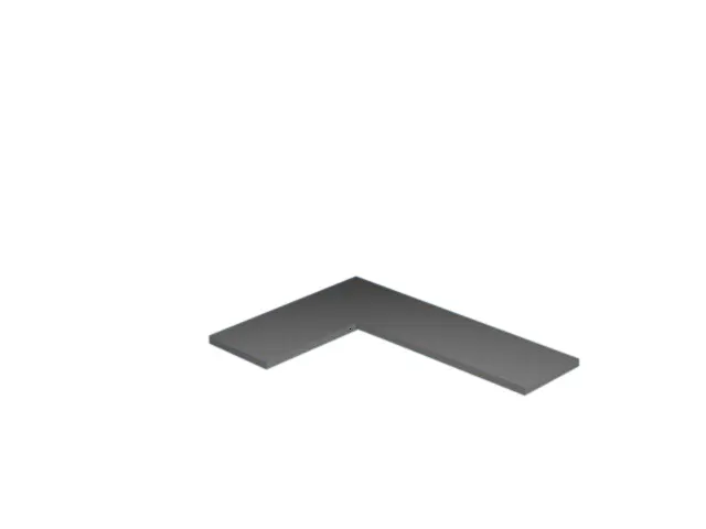 legbord,v. magazijnstelling,BxD 1000x400mm,vakl. 125kg,verzinkt