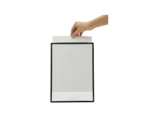 Menukaart Securit A4 1-delig voor 2 pagina's transparant 3 stuks - 5