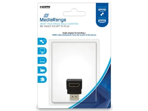 HDMI High Speed Hoek-adapter 90 graden