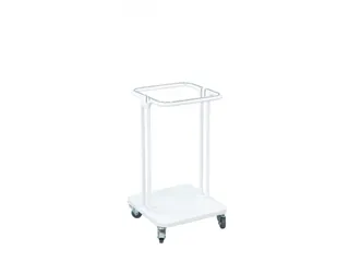 Verrijdbare Afvalzakhouder Saekko Boy 40 Liter Wit - 1