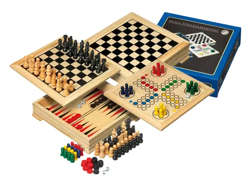 Houten spellendoos