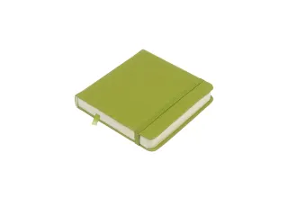 Schetsboek Kangaro 12x12cm lime green PU HC 80 vel 140gr roomwit met e - 3