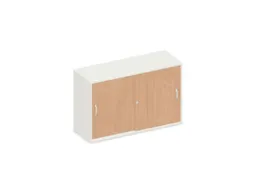 schuifdeurkast,HxBxD 770x1200x430mm,decor romp wit,decor front beuken