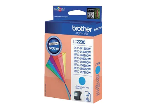 Inkcartridge Brother LC-223C blauw
