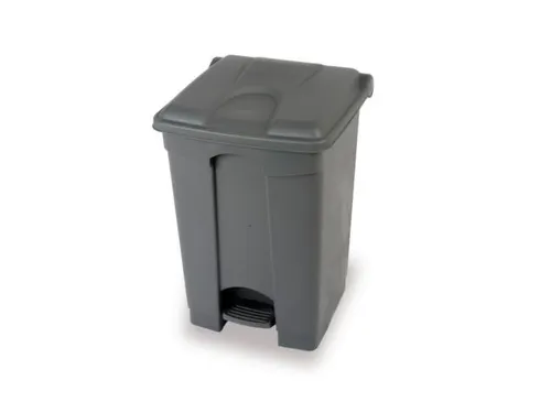 Afvalbak 70 liter HxbxD 673x412x495mm PP grijs