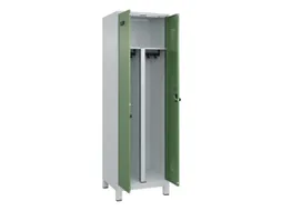 PBM-locker,HxBxD 1950x600x500mm,2vak,vak B 300mm,draaigrendel