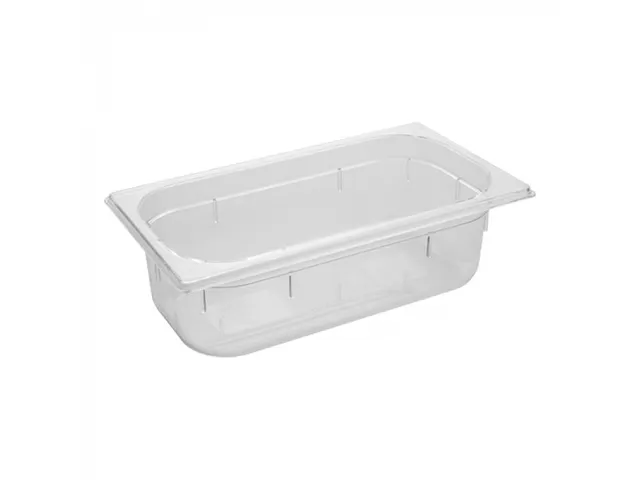 Caterchef Gastronorm bak 1/3 GN 100mm polycarbonaat transparant