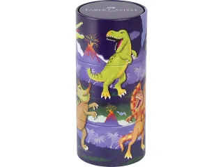 Viltstift Faber-Castell Connector Dino 20 stuks in draaiblik - 5