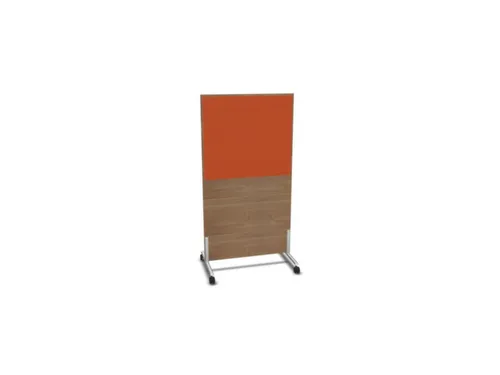scheidingswand,HxB 1545x800mm,NT-cherry,BN3012-oranje
