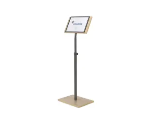 Infostandaard Rocada Natural A4 kantelbaar - 2
