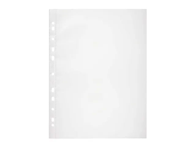 Geperforeerde hoes PREMIUM A4 rPP pak van 100