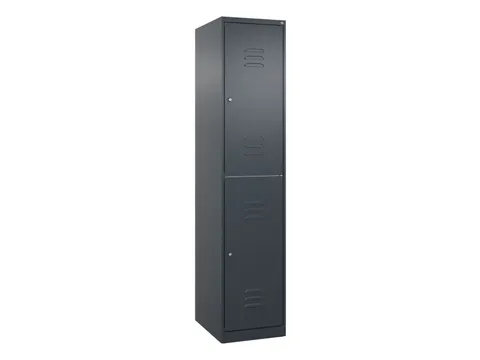 dubbeldekse locker,HxBxD 1850x400x500mm,1x2vak.,vak B 400mm