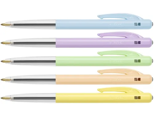 Balpen Bic M10 Colors Pastel Limited Edition medium assorti