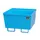 Opvangbak 1x 200l Opvangvol. 229l Blauw 545x 800x 800mm Open