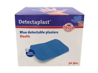 Detectaplast 8251 Textielpleister Elastisch Blauw 50x72mm 50 Stuks - 2
