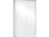 Roldeurkast, hoogte 69,5 cm, wit