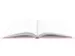 Cahier Kangaro A5 couverture rigide, pastel rose, 80 flls 80gr, ligné