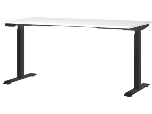 Elektrisch ihv bureau,HxBxD 720-1200x1600x800mm,blad wit