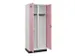 locker voor scheiding van kleding,HxBxD 1950x800x500mm,2vak
