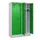 locker voor scheiding van kleding,HxBxD 1950x1200x500mm,4vak