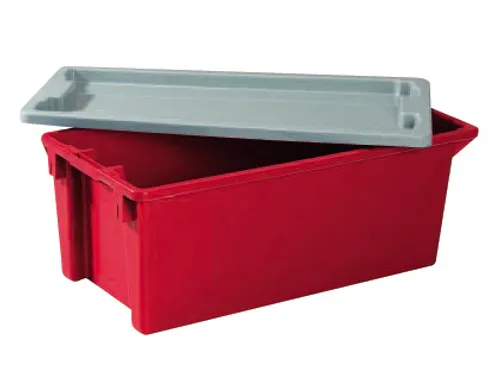 Draaistapelbak Pp Hxlxb 300X800X400Mm 70L Rood