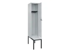 locker met bank,HxBxD 2120x400x815mm,1vak,vak B 400mm,draaigrendel