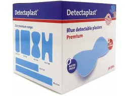 Detectaplast 8045 Vlinderpleister waterafstotend elastisch blauw 50 st