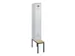 locker met bank,voor scheiding van kleding,HxBxD 2120x300x815mm,1vak