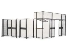 opzetelement v. middenpaal,v. scheidingswandsysteem,H 750mm,RAL5002