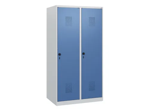 schoollocker,HxBxD 1530x800x500mm,2vak,vak B 400mm,draaigrendel