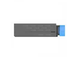 AS20273 ASTAR OKI 45807116 ES Toner zwart rebuilt 12.000pagina's Chip