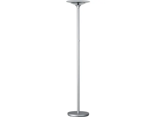 Unilux Variaglass LED vloerlamp Metaalgrijs