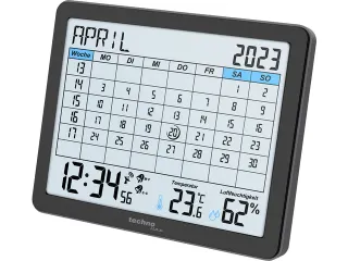 Digitale kalender Technoline WT 2600 172x139x21mm zwart - 2