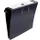 Hangmapordner A4 2 pochetten, Karton, rug van 80mm, Zwart