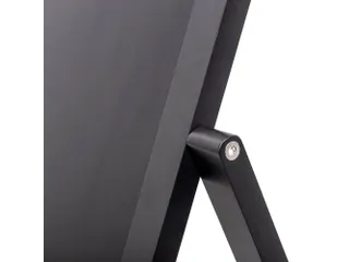 Krijtstoepbord Houten A-Bord Flip 68x140cm Zwart - 7
