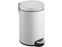 Serene Pedaalemmer 8 Liter Wit